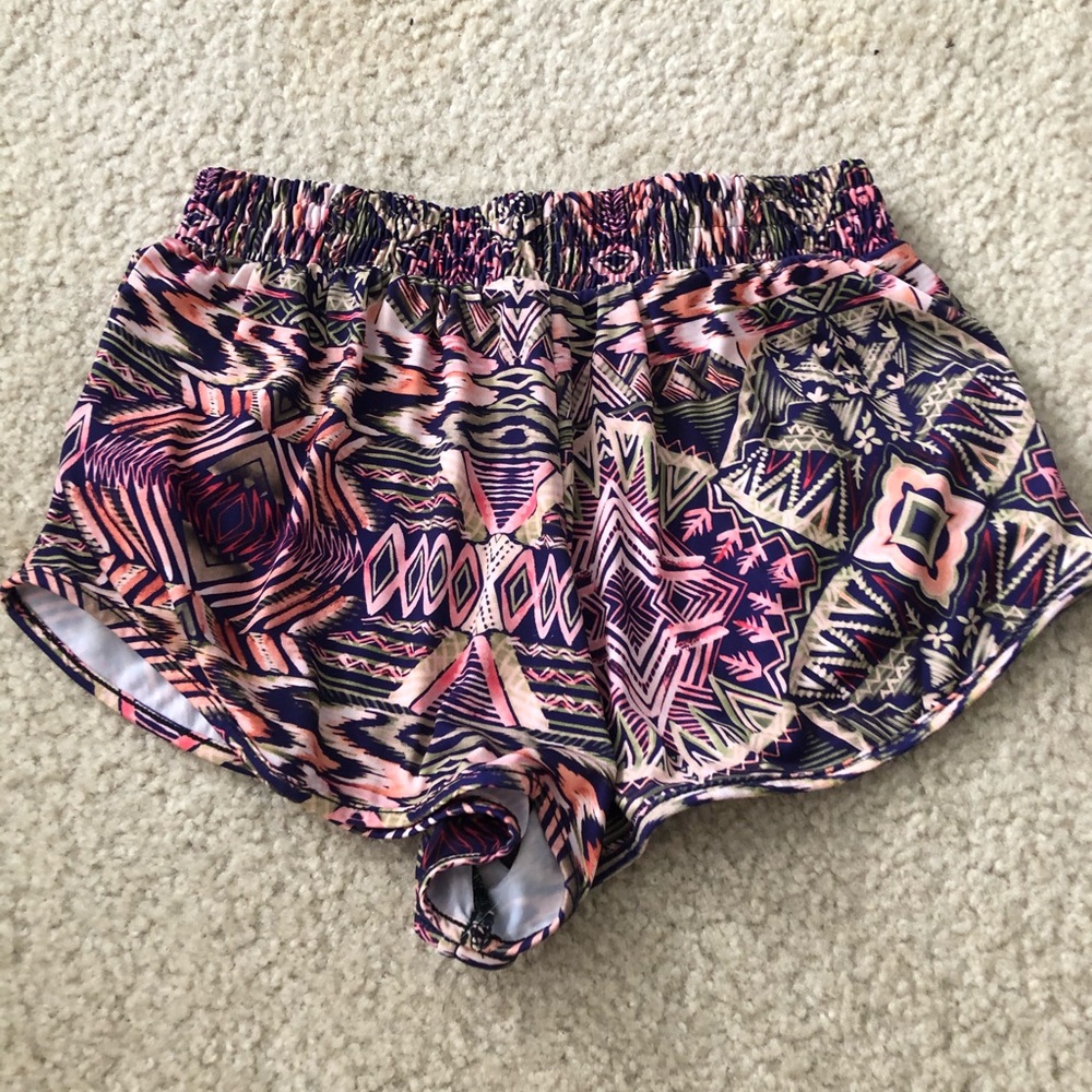 Flowy Tribal Print Shorts
